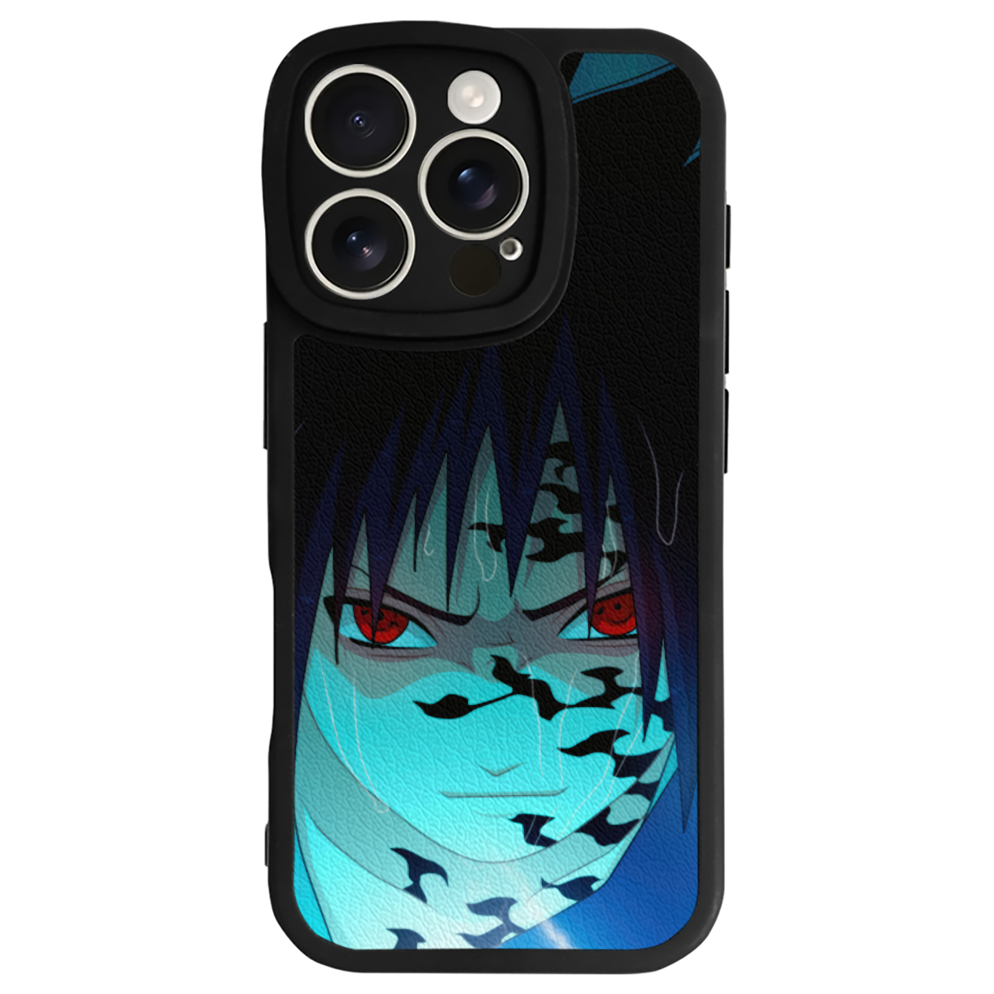 （画像用） NARUTO -ナルト- NARUTO -ナルト- 疾風伝 【iPhone 16シリーズ対応】シリコンスマホケース（レザー調） 材質：シリコン